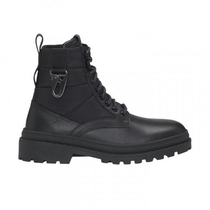 Front - Boss Mens Nebular Halb Ltnyhw Leather Hiking Boots