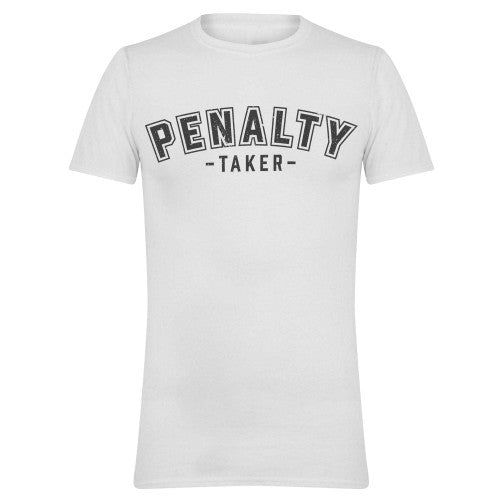 Front - AWD Mens Penalty Taker Printed Football T-Shirt