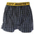Front - Off White Mens Classic Industrial Checked Boxer Shorts