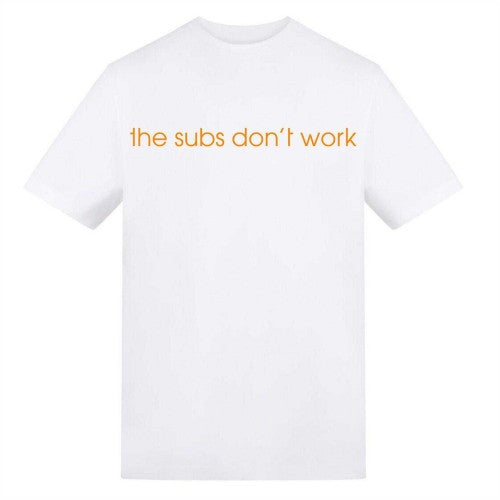 Front - AWD Mens The Subs Don´t Work England T-Shirt