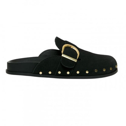 Front - Threadbare Womens/Ladies Urbania Suede Flat Mules