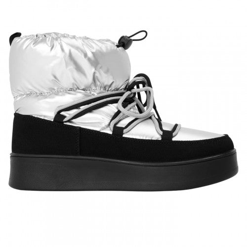 Front - Steve Madden Womens/Ladies Zienna Block Heel Snow Boots