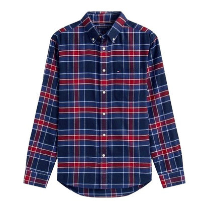 Front - Tommy Hilfiger Mens Tartan Shirt