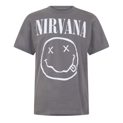Front - Nirvana Womens/Ladies Logo T-Shirt