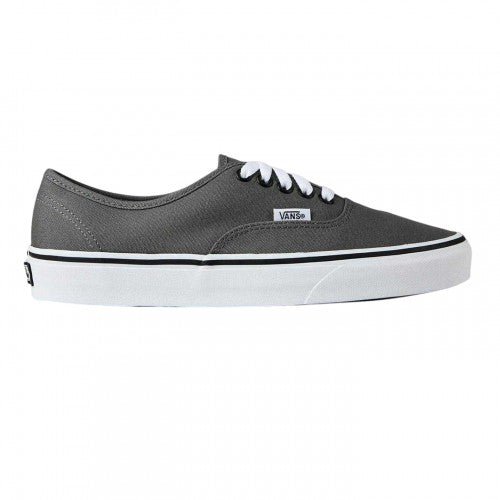 Front - Vans Mens Authentic Classic Canvas Trainers