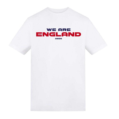 Front - AWD Mens We are England 2026 T-Shirt