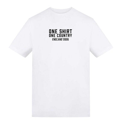 Front - AWD Mens One Shirt One Country England T-Shirt