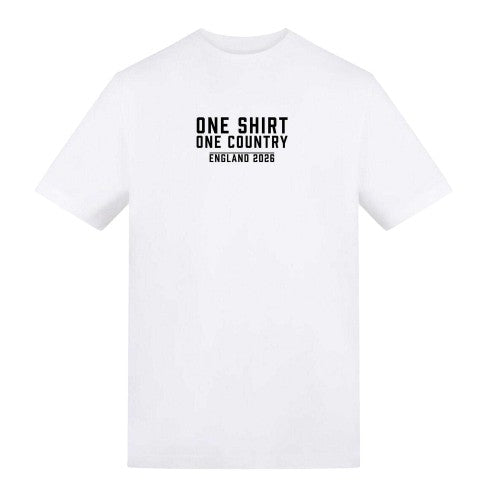 Front - AWD Mens One Shirt One Country England T-Shirt