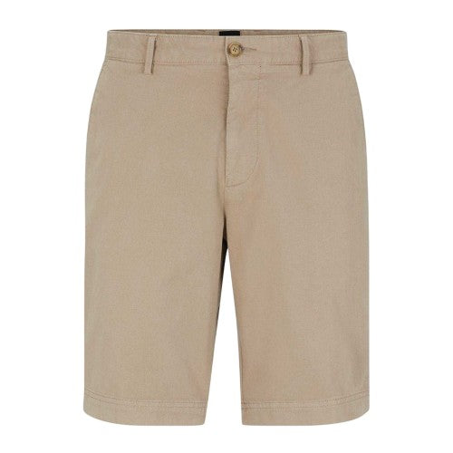 Front - Boss Mens Slice Chino Shorts