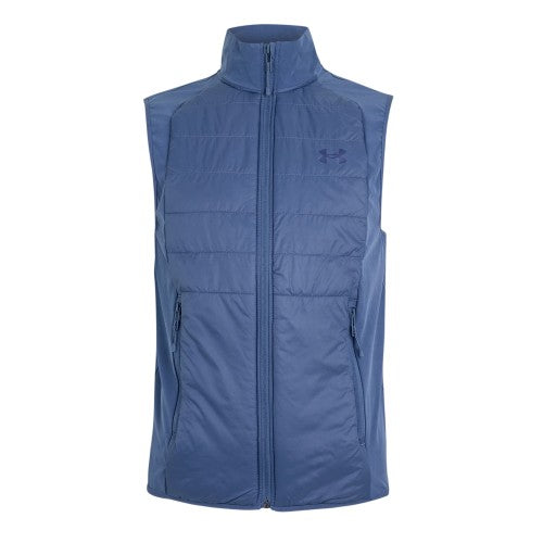 Front - Under Armour Mens Hybrid Sleeveless Vest Top