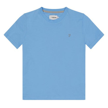 Front - Farah Childrens/Kids Denny Embroidered Logo T-Shirt