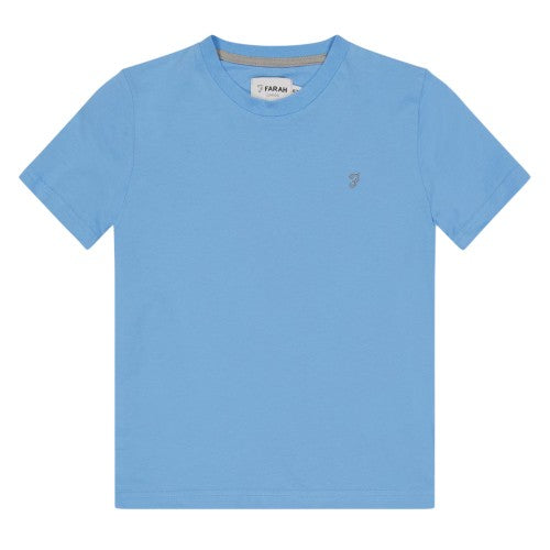 Front - Farah Childrens/Kids Denny Embroidered Logo T-Shirt