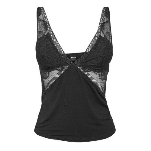 Front - Boss Womens/Ladies Peony Pyjama Top