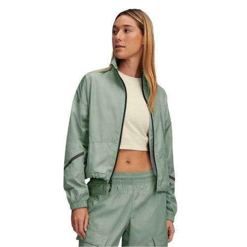 Front - Under Armour Womens/Ladies Woven Performance Drop Shoulder Windbreaker