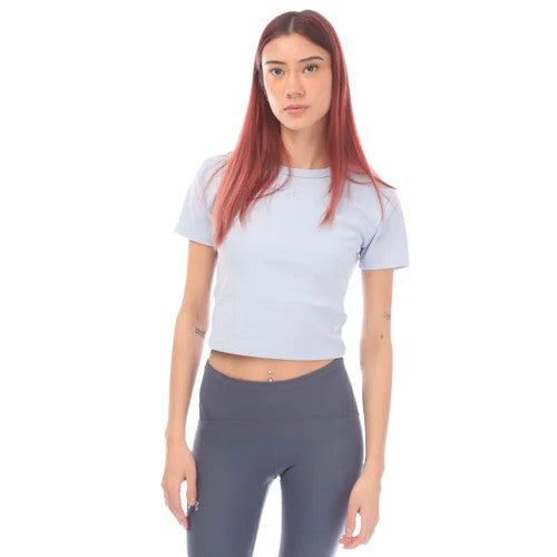 Front - Hugo Womens/Ladies Delanor Slim Crop T-Shirt