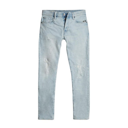 Front - G-Star Mens 3301 Mid Rise Slim Jeans
