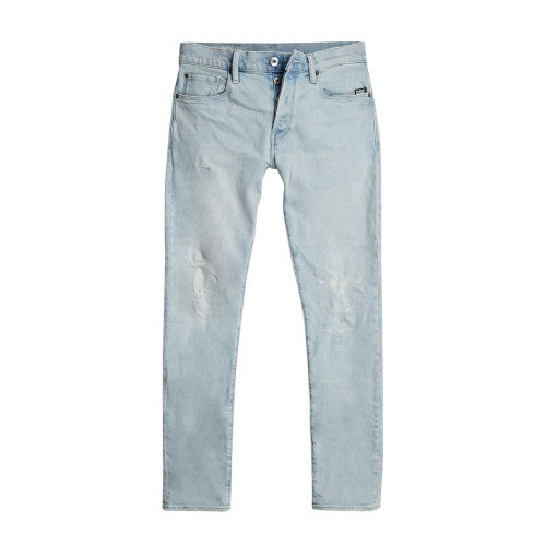 Front - G-Star Mens 3301 Mid Rise Slim Jeans