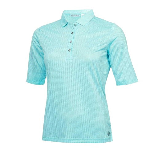 Front - Calvin Klein Womens/Ladies Performance Golf Polo Shirt