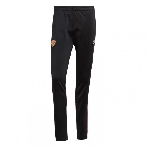 Front - Adidas Mens Manchester United FC Tracksuit Bottoms