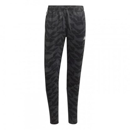 Front - Adidas Mens Trio Tracksuit Bottoms