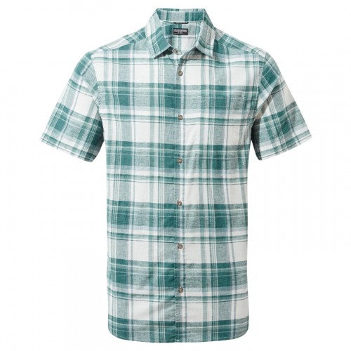 Front - Craghoppers Mens Hila Point Collar Regular Shirt