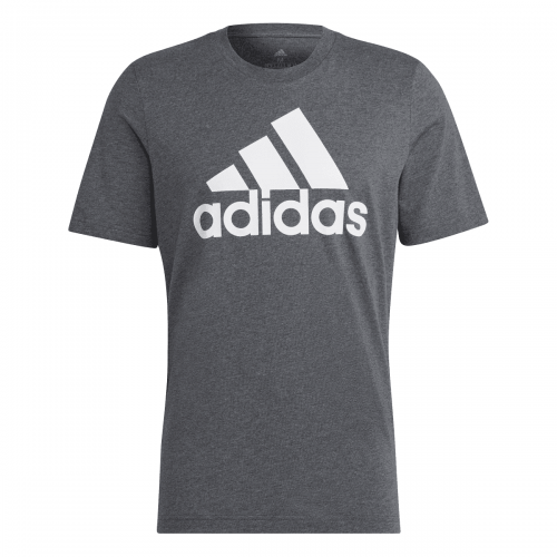 Front - Adidas Mens Essentials Big Logo Single Jersey T-Shirt