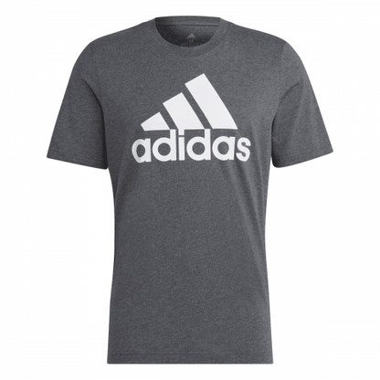 Front - Adidas Mens Essentials Big Logo Single Jersey T-Shirt