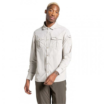 Front - Craghoppers Mens Regular Long-Sleeved Shirt