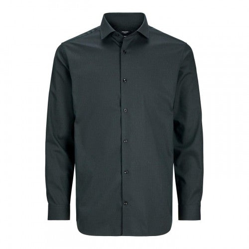 Front - Jack And Jones Mens Parker Slim Long-Sleeved Shirt
