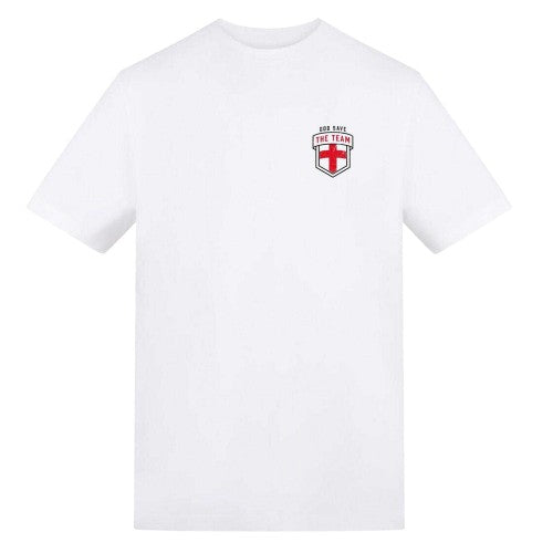 Front - AWD Mens God Save The Team T-Shirt