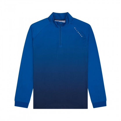 Front - Ellesse Mens Ombre Half Zip Jumper
