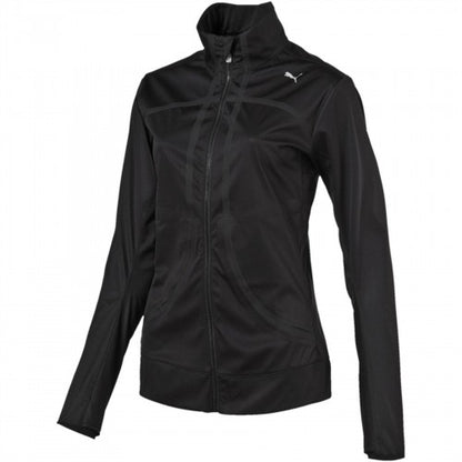Front - Puma Womens/Ladies Thermal Running Track Jacket