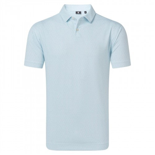Front - FootJoy Mens Geo Dot Print Polo Shirt