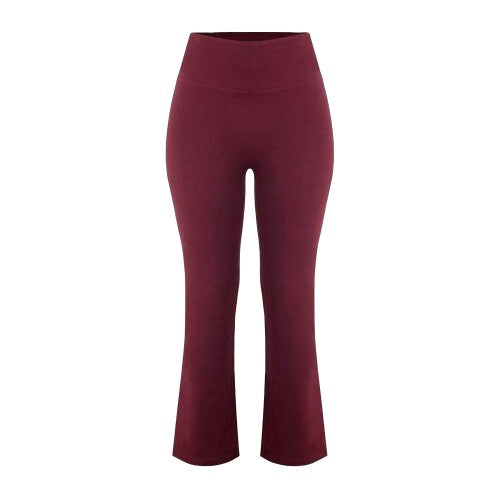 Front - Miso Womens/Ladies Stretch Kickflare Leggings