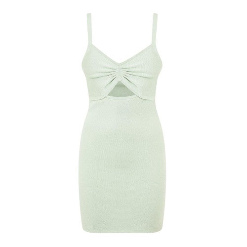 Front - Jack Wills Womens/Ladies V Neck Spaghetti Strap Slip Dress