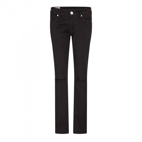 Front - Criminal Damage Mens Denim Ripped Skinny Jeans