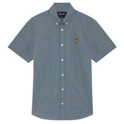 Front - Lyle & Scott Mens Checked Shirt