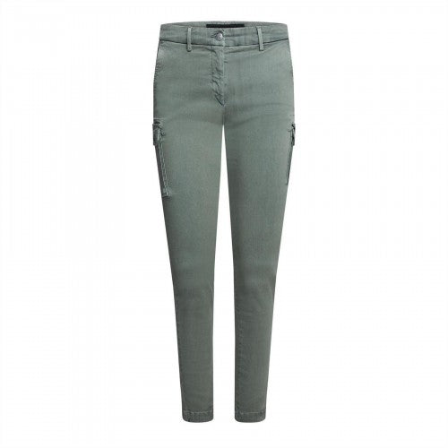 Front - Replay Womens/Ladies Cotton Blend Slim Jeans