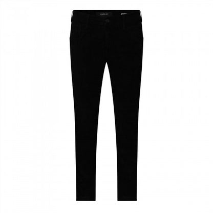 Front - Replay Mens Anbass Cotton Slim Jeans