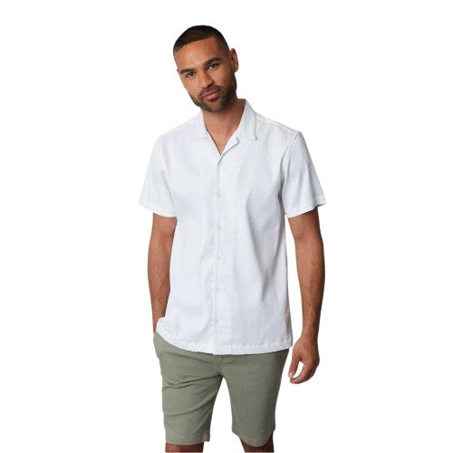 Front - Threadbare Mens Birger Regular Short-Sleeved Shirt