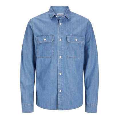 Front - Jack And Jones Mens Denim Shirt