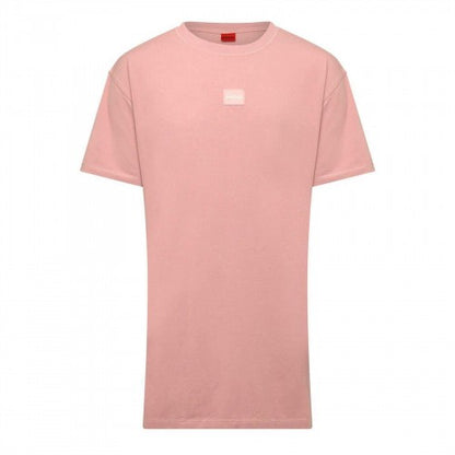 Front - Hugo Womens/Ladies Nite Cotton Nightdress