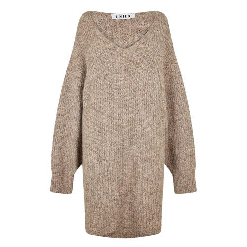 Front - Edited Womens/Ladies Sweater Dress