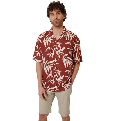 Front - Threadbare Mens Bamba Relaxed Fit Shirt