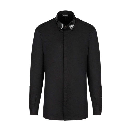 Front - Emporio Armani EA7 Mens Long-Sleeved Shirt
