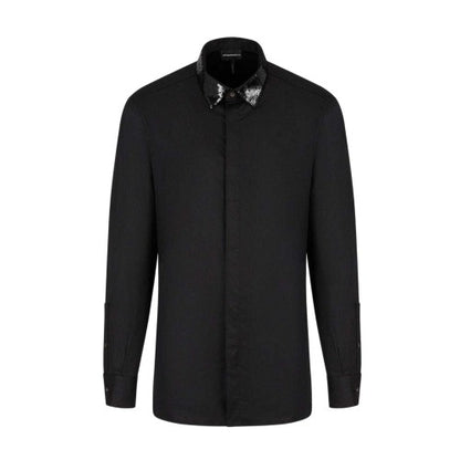 Front - Emporio Armani EA7 Mens Long-Sleeved Shirt