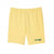 Front - Lacoste Mens Fleece Printed Washed Shorts