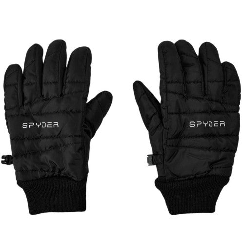 Front - Spyder Womens/Ladies Quilted Ski Gloves