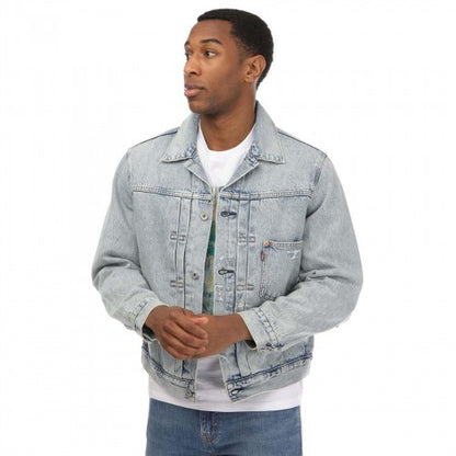 Front - Levis Mens Cotton Trucker Jacket
