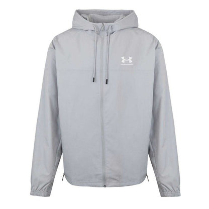 Front - Under Armour Mens Sportstyle Water Resistant Long-Sleeved Windbreaker